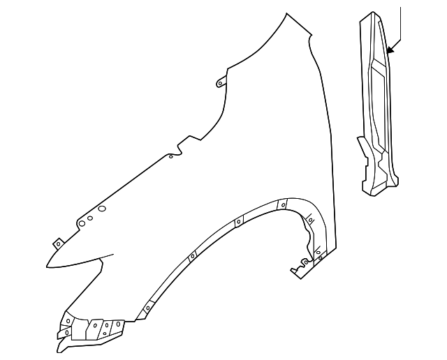 Sherman Parts SHE2913-31Q-1 Sherman Fender Splash Shields | Summit Racing