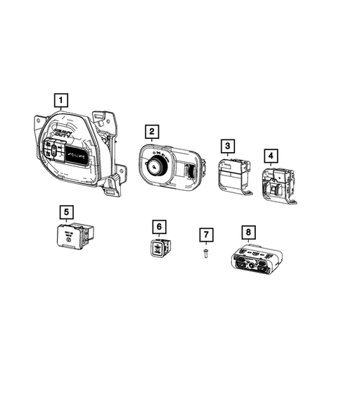 Switches for 2022 Ram 2500 #3