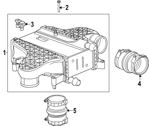 Intercooler for 2025 Chevrolet Traverse #0