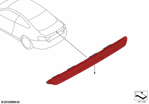Third Stoplamp for 2020 BMW M4 #0