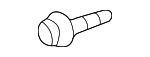 9008015090 - Body: License Bracket Bolt for Scion: xA | Toyota: Highlander, MR2 Spyder, RAV4, Sienna Image