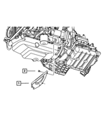 6100264 - Automatic Transaxle 4 Speed: Hex Head Bolt And Coned Washer for Chrysler: 300, 300M, Concorde, Pacifica, Sebring, Town &amp; Country, Voyager | Dodge: Caravan, Challenger, Charger, Grand Caravan, Intrepid, Magnum, Stratus | Jeep: Liberty Image