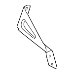 87015FA010 - Electrical: Actuator Assembly Side Bracket for Subaru Image