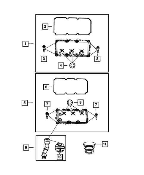 Cylinder Head for 2007 Dodge Nitro #1