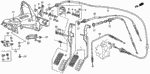 24360PH0000 - : Cable, Throttle for Acura Image