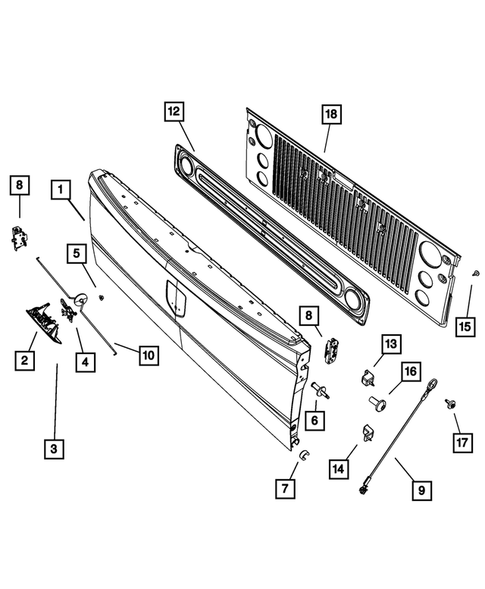 Lift and Tail gates for 2018 Ram 3500 #0