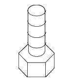 9YA02101D - Suspension: Suspension Cross-member Bolt for Mazda: 5 Image