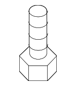 9YA02120K - : Bushing Bolt for Mazda: 5 Image
