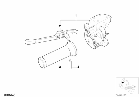 Control Assembly for 2003 BMW-Motorrad R 1200 C #3