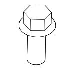 C2C27267 - Cooling System: Reservoir Tank Bolt for Jaguar Image