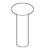 C2S26050 - : Engine Coolant Thermostat Housing Bolt for Jaguar: XF Image