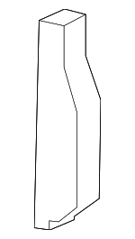 C2Z8435 - : Radiator Air Seal for Jaguar: XF Image