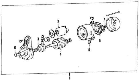 Starter for 1992 Mitsubishi Eclipse #0