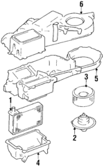 9703033011 - : 1991-1994 Hyundai Sonata - Case Assembly for Hyundai: Sonata Image