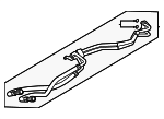 LR035552 - Cooling System: Hose &amp; Tube Assembly for Land-Rover Image