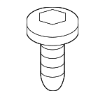 1249205163 - Body: Rear Sill Plate Screw for Genesis: Electrified G80, Electrified GV70, G70, G80, G90, GV60, GV70, GV80, GV80 Coupe | Hyundai: Accent, Azera, Elantra, Elantra GT, Elantra N, Equus, Genesis, Genesis Coupe, Ioniq, Ioniq 5, Ioniq 6, Kona, Kona Electric, Kona N, Palisade, Santa Cruz, Santa Fe, Santa Fe Sport, Santa Fe XL, Sonata, Tucson, Veloster, Veloster N, Venue, Veracruz, XG300, XG350 Image