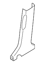 858452L000WK - Body: Lower Center Pillar Trim for Hyundai: Elantra Image