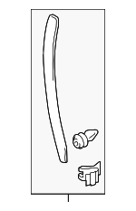 1K3837381D5AP - Body: Connector for Volkswagen: Golf, GTI, R32, Rabbit Image