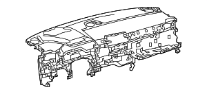 5530108060C0 - Body: Instrument Panel for Toyota: Sienna Image