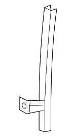 72730T90A01 - Body: Lower Sash for Honda Image