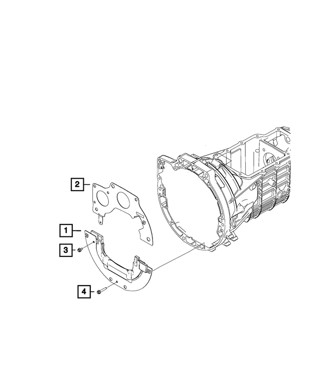 « 68317395AA – P66M-D; 6-Speed; Manual Transmission : Poussière Ecran pour Mopar Image »