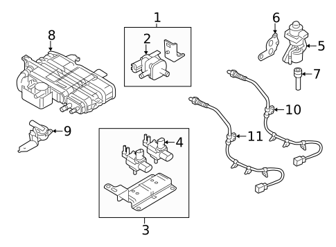 Emission Components for 2009 Mazda 6 #0