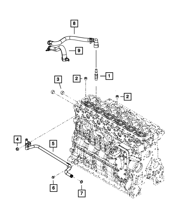 4429369 - Air Conditioners and Heaters: Pipe Plug for Mopar Image
