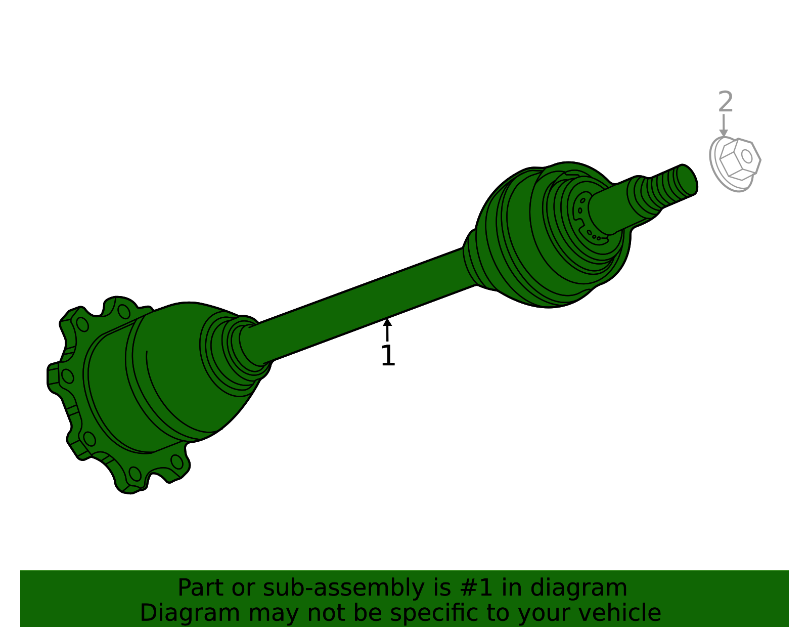 85580704 - Axle Assembly 2021-2026 GM | Chevrolet Parts Direct