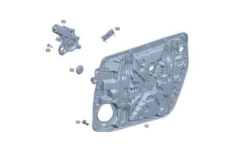 Front Window Lifters for 2025 Mercedes-Benz EQB 300 #0