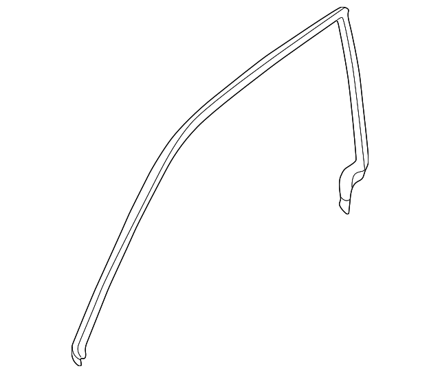 Door Weather-Strip - BMW (51718399175)
