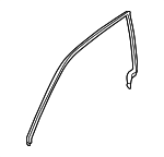 51718399175 - Body: Door Weather-strip for BMW: Z3 Image