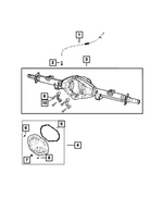 68004496AA - Differential and Drive Line: Axle Vent for Mopar Image