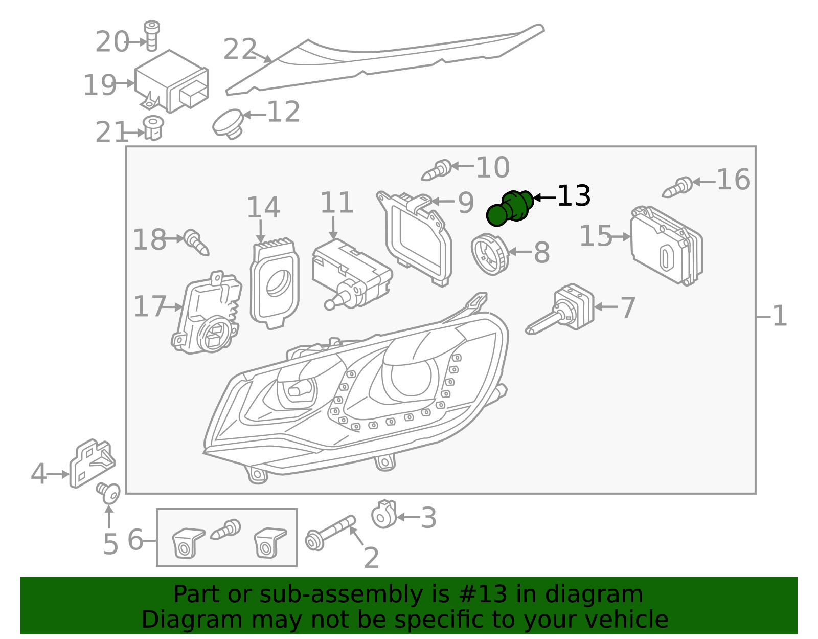 Genuine Volkswagen Turn Signal Bulb Socket For 2009-2014 Routan Headlamp – OEM 7B0945257