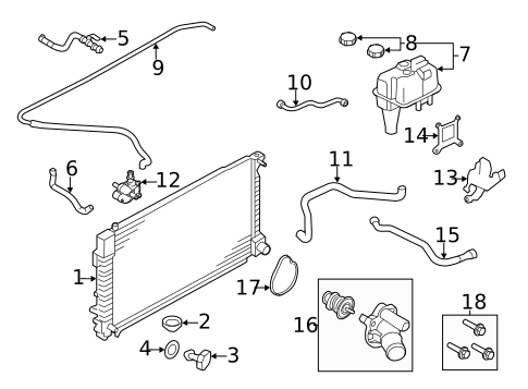 Hoses & Pipes for 2012 Ford Escape #0