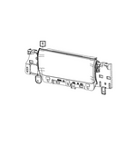 68532988AB - Electrical: Multimedia Display for Mopar Image