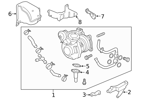 Turbocharger & Components for 2016 Subaru WRX STI | OEM Parts Online