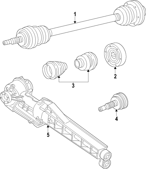 Propeller Shaft for 2013 Porsche 911 #0