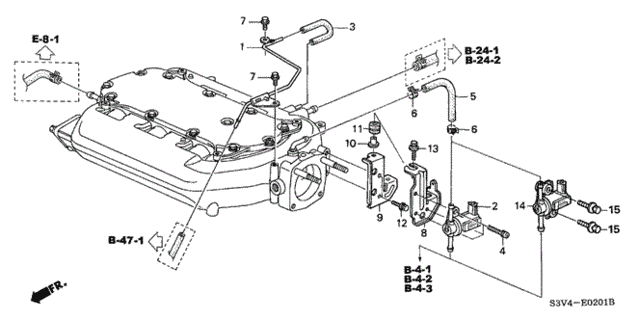 Tubing (2) for 2005 Acura MDX #0