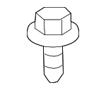 90159A0034 - Electrical: Headlamp Assembly Screw for Scion: iM, iQ, tC, xB | Toyota: Avalon, bZ4X, C-HR, Camry, Corolla, Corolla iM, Crown, Crown Signia, Echo, Grand Highlander, Highlander, Land Cruiser, Matrix, Mirai, Prius, Prius C, Prius Plug-In, Prius V, RAV4, RAV4 Prime, Sequoia, Sienna, Tundra, Venza, Yaris Image