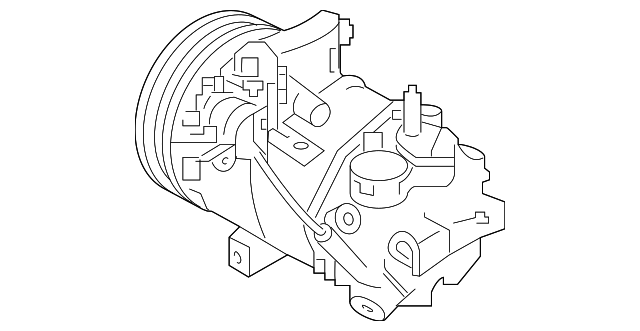 A/C Compressor - Nissan (92600-4BA1A)