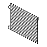 K21004BE0B - HVAC: Condenser for Nissan: Qashqai, Rogue Sport Image