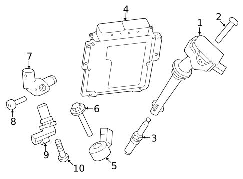 Ignition System for 2022 Land Rover Range Rover #0