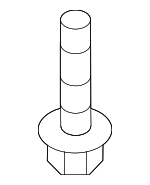1249204143 - Body: Upper Crash Pad Screw for Hyundai: Accent, Elantra, Genesis, Genesis Coupe, XG300, XG350 Image
