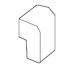 847471E000 - Body: Upper Trim Retainer Clip for Hyundai: Genesis Coupe Image