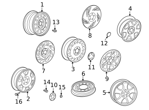 Wheels for 2000 Saturn LS2 #0