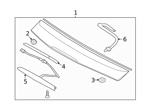 Spoiler for 2016 Hyundai Veloster #0