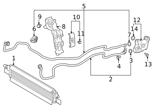Trans Oil Cooler for 2021 Toyota GR Supra #0