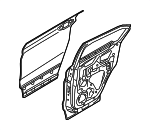 82101W170P - Body: Door Shell for Mitsubishi: Eclipse Cross Image