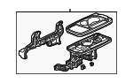 81190S9AJ03ZA - Body: Console for Honda: CR-V Image