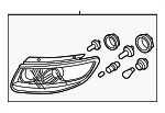 921020W050 - : Headlamp Assembly for Hyundai Image